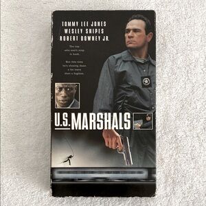 U.S. MARSHALS VHS Tape Hollywood Video